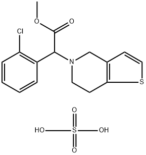 Clopidogrel hidrogeno sulfatoa
