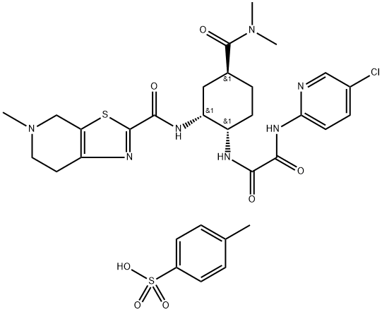 Edoxaban (TsOH gatza)