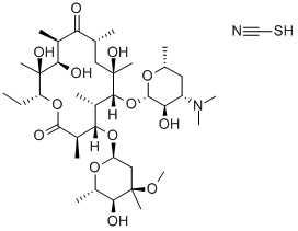 Eritromizina tiozianatoa