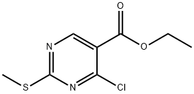 4-kloro-2-metiltio-5-pirimidinkarboxilato de etilo