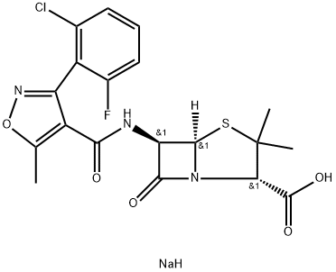 Flucloxacillin sodioa