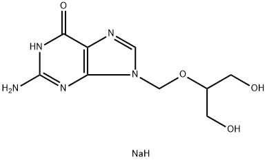 Ganciclovir sodioa