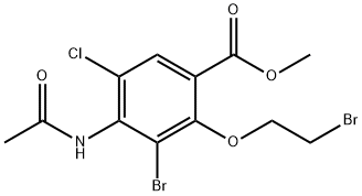 Metil 4-(acetylaMino)-3-broMo-2-(2-broMoetoxi)-5-klorobenzoatoa