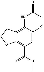 Metil 4-(acetylaMino)-5-kloro-2,3-dihidro-1-benzofuran-7-karboxilatoa