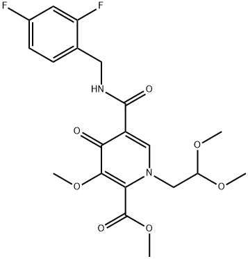 Metil-5-(2,4-difluorobenzilkarbaMoil)-1-(2,2-diMetoxietil)-3-Metoxi-4-oxo-1,4-dihidropiridina-2-karboxilatoa