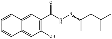 N'-(1,3-dimetilbutilideno)-3-hidroxi-2-naftohidrazida