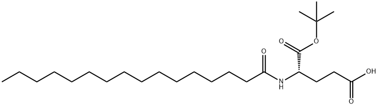 N-(1-oxohexadecil)-L-glutaMic azido tert-butil ester