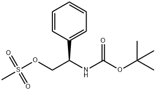 N-[(1R)-2-[(Metilsulfonil)oxi]-1-feniletil]karbamiko azido 1,1-dimetiletil ester