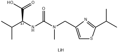 N-[N-metil-N-((2-isopropil-4-tiazolil)metil)amino)karbonil]-L-balina, litio-gatza