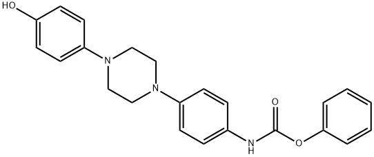 {4-[4-(4-hidroxifenil)piperazin-1-il]fenil}karbamato fenilo