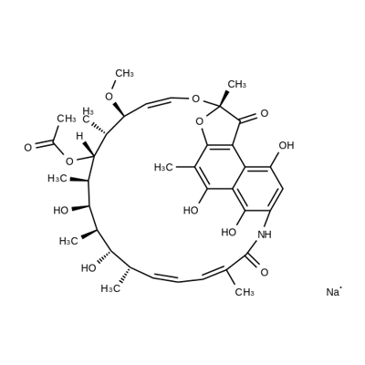 Rifamizina sodioa