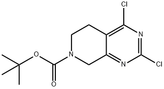 tert-butil 2,4-dikloro-5,6,7,8-tetrahidropirido[3,4-d]pirimidin-7-karboxilatoa