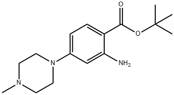 tert-butil 2-amino-4-(4-metilpiperazin-1-il) benzoatoa