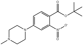 tert-butil 4-(4-metilpiperazin-1-il)-2-nitrobenzoatoa